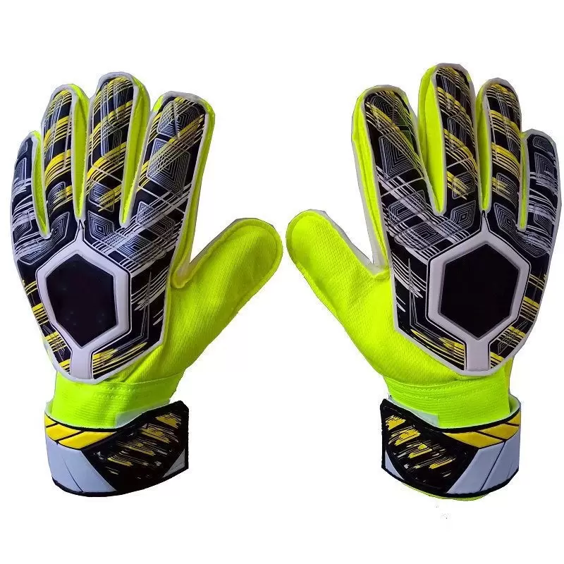 KINGOU Football Goalkeeper Goalie Gloves - Superior Grip, All Skill Levels - Non-Slip Receiver Gloves for Kids and Adults